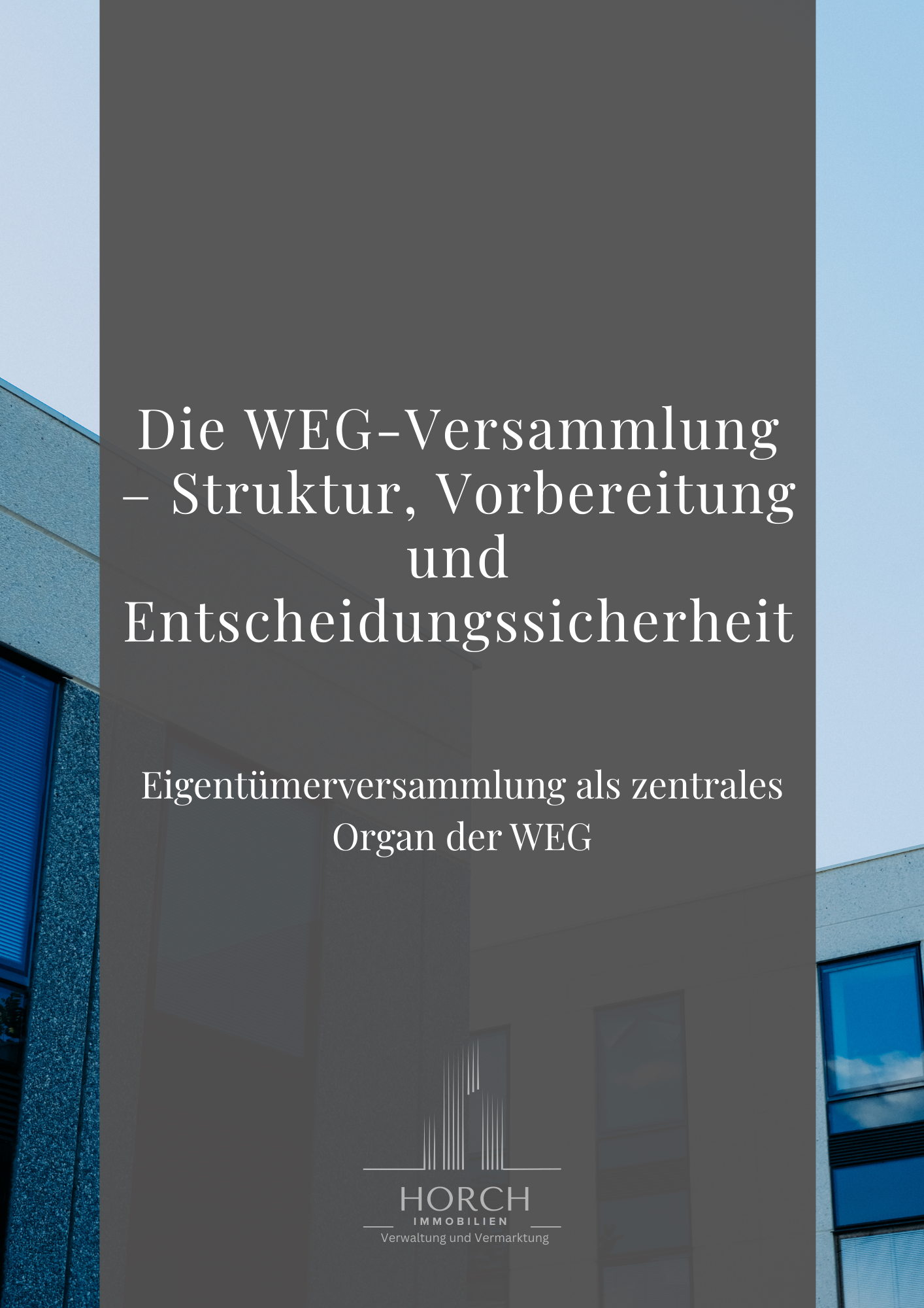 Die WEG-Versammlung