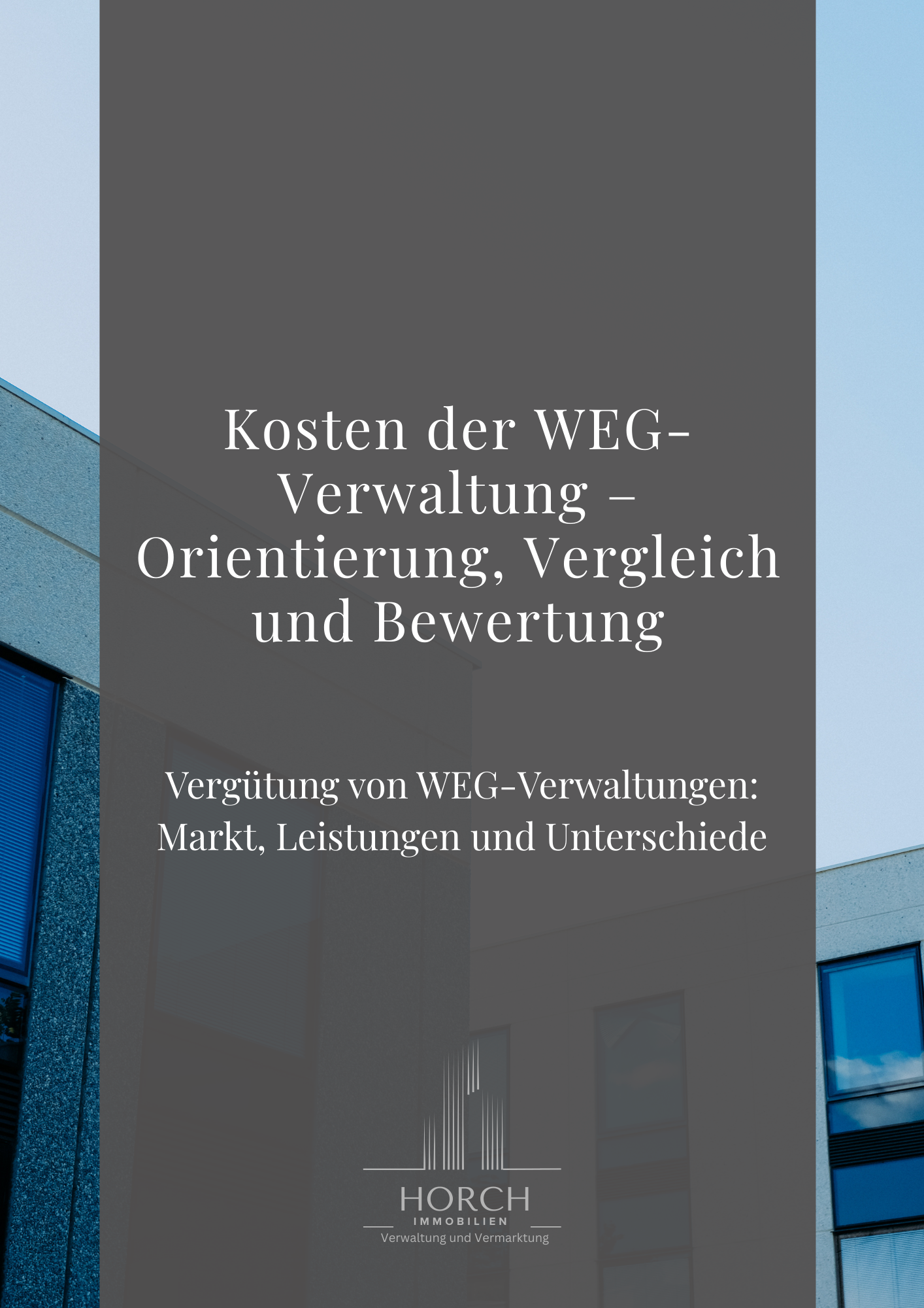 Kosten der WEG-Verwaltung